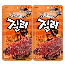 샘표 질러 직화육포 45g / 숯불 바베큐맛, 2봉