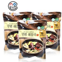 선봉식품 양평해장국 600g (무료배송) 상온보관 해장국 선지해장국 선지 전자레인지 조리가능, 3개