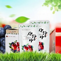 경북 영주 사과 아로니아 혼합즙 사랑아 80ml 30포 1박스, 단품