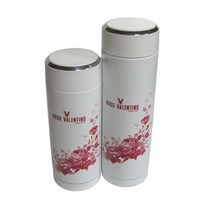 피콕 보냉 보온 물 밥 텀블러 보틀 수 보은 죽 화이트 통 4W9248E1, 1개, 1개