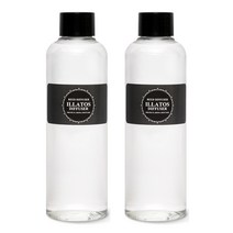 일라토스 디퓨저 200ml 리필2개 발향좋은 대용량 프리지아 블랙체리 머스크 15종 향 총400ml, ILR/화이트머스크1개 + ILR/화이트머스크1개