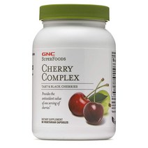 GNC - 지앤씨 타트체리 & 블랙체리 90정, 90캡슐, 캡슐