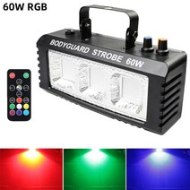 RGB 사운드 컨트롤러 LED 조명 게이밍 인테리어 외계인 흰색 디스코 스트로브 원격, 협력사, au 플러그, 60W RGB