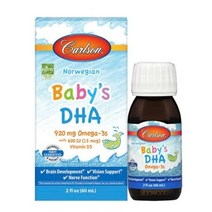 칼슨랩스 노르웨지안 어린이 DHA 오메가-3 920mg 비타민 D3 600IU 포함, 60ml, 1개