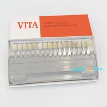 치아미백기 블루라이트 치아 치아 미백 제품 가이드 치과 재료 Vita 16 색 모델 비색계 플레이트 모양 디자, 한개옵션0