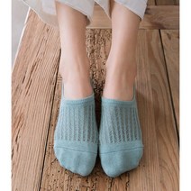 바바 벗겨지지 않는 통풍 면 페이크삭스 5+5세트(총10켤레)