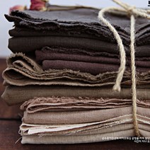 원단킹 8수린넨]대폭 바이오워싱 플랜퓨어린넨 무지-브라운계열5color(a2376), 연밤-837