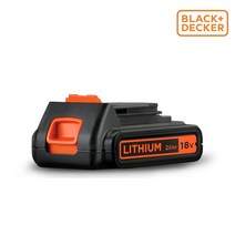 블랙앤데커 18V 2.0Ah 배터리 BL2018