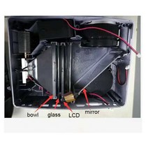 업소용빔프로젝터 미니프로젝터 가정용프로젝터 UC40 Rigal 4 인치 lcd 미니 LED 프로젝터 수리 열 절연 편, 03 3pcs