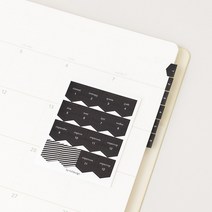 반양장제본 가죽커버 다이어리 위클리 스케줄러 플래너 사무실 회의록 생각보관함 슬림 A4_주간 2023, 05애플민트