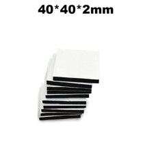 에바폼 EVA폼 압축스펀지 스티로폼 폼보드제작 스치로폼 10100pcs 양면 테이프 초강력 자기 접착 EVA 폼 스티커 패드 사각형 원형 헤비 듀티 장착 다중 크기, 72.black 40x40x2mm - 20PCS - 2