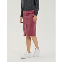 21FW 핑크 코듀로이 면혼방 스커트 HSSK1D018P2