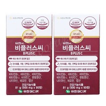 유한m 비플러스씨 (90정) 비타민B군, 2개