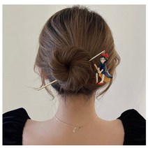 스타일 디자인 비녀 러블리 심플 똥머리 헤어 액세서리