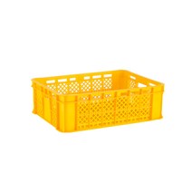 계육상자 560X417X178mm 닭가구 농산물상자 수산물상자 운반상자 수납장, 황색