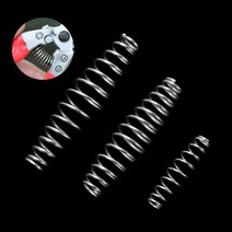 조경가위1/5Pcs 3 크기 품질 철강 압축 스프링 3/5/6cm 다기능 강화 스프링 스틸 와이어 원예 가위 액세서, 01 S 1pc