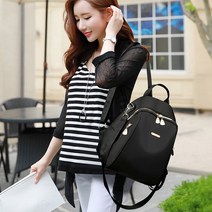 [디애니몰] 엘레강스 블랙 숄더 백팩 ELG-128