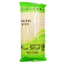 태국산 타타 쌀국수 팟타이 TATA RICE STICK 3mm 500g, 1개