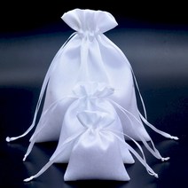 새틴 실크 복주머니 조리개 파우치 포장 더스트백 7X9