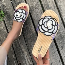 신발 Summer Flat Shoes Beach Slippers Home House Fashion Casual Womens Breathable Outdoor Sandals Leis