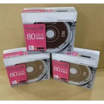 도매 박스형 5색 PC 80분 전문 음악 오디오 CD 빈, 없음