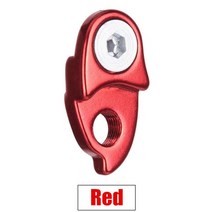 VXM MTB 산악 자전거 도로 뒷 변속기 행거 연장 익스텐더 프레임 기어 테일 후크, 02 Red