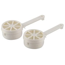 집-X 전자레인지 원 컵 커피 메이커 따르기 쉬운 브루어 싱글 서버 퀵 BPA 프리 식기세척기 사용 가능(2개 세트)