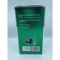 호주 직구 SINICARE Mega Green Lipped Mussel 7500 365Cap 1Pack, 수량, 상세참조