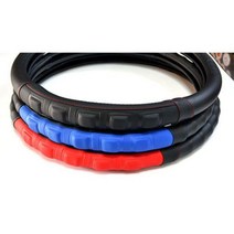 대형 화물차 핸들 커버 점보 그립 트럭 운전대 커버 _ 301998EA, 470mm-RED, 본상품선택