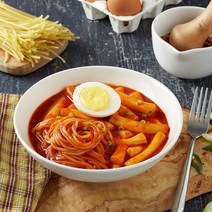 추억의 국민학교 떡볶이 국떡 쫄볶이, 1팩, 520g