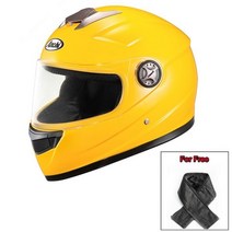 오토바이 헬멧 안개 방지 렌즈 남여공용, M, YELLOW