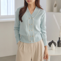 [수키] 더블버튼 가디건 1114414