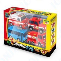 제시 소방타요 노아 탱커 친구들세트9 37개월이상 / 풀백기능 슈팅카 차컬렉션 차모델