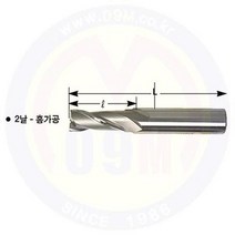 앤드밀-4날 TiCN코팅 7mm SKH-59 YG-1/와이지원/공구몰/절삭공구/YG1