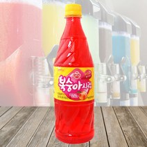 오뚜기 복숭아향 슬러시 시럽 1kg X 3개