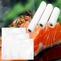 프레쉬팩 가정용 업소용 진공포장기 진공포장비닐 비닐접착기 밀폐보관 식품포장기 압축기, 파우치1호