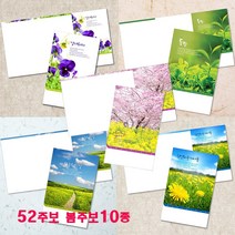 꿈마을예닮 주보 교회주보 예배순서지 주보도안 청년부 예배순서지 디자인주보 인쇄 제작 헌금봉투 요람 교회용품한글문서 교회기념사 포토북 출판 10종 봄주보 추천, 3세트