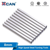 일제 고경도 슈퍼 하드 하이스강 XCAN 선형 샤프트 로드 고속 강철 선삭 공구 CNC 선반 바 화이트 스틸 가공 8mm, 4.8x16x200