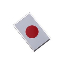 후진벨 백부저 자동차 스타일링 3D 금속 일본 국기 엠블럼 배지 로고 스티커 데칼 도요타 혼다 스즈키 닛산 마쓰다 스부라 렉서스용, [01]