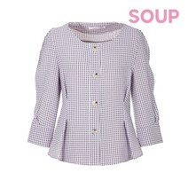[숲] 프릴 슬리브 핀턱 블라우스(SX5SSCQ)