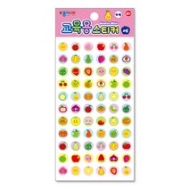 종이나라 스티커 교육용 꾸미기 다꾸, 221_교육용스티커(과일)