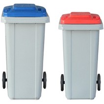 한미 H6-6음식물수거함, 1개, 120리터(노랑)