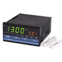 수평형 디지털 PID 온도 제어 컨트롤러 입력 신호 센서 열전대 K 릴레이 출력 CD501 96*48mm