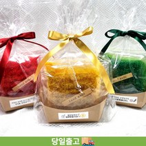 홈그레츄 레인보우 아크릴수세미 세트, 옐로우, 1세트, 5개입