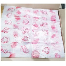 [ILΞ9] 솔트리 식탁보 레드 500입 영업용 비닐 일회용 테이블보 업소용 식당용_EΞ82076Ea, Ξ본상품Ξ, Ξ본상품Ξ