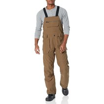컴퍼니24 볼컴 남성 Roan Bib 오버롤 스노우보드 팬츠 다크 티크 S3, Dark Teak S3_XX-Large