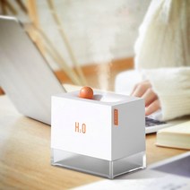 STARRY 탁상용 무선 가습기 사무실 가정용 USB 충전 가습기, 흰색