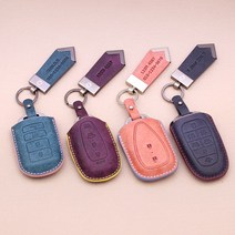 R GV80 (20년1월~) 푸에블로 스마트키홀더 키케이스, 푸에블로 K-07(7버튼), 퍼플+블랙
