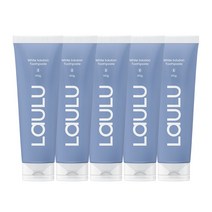 라울루 무불소 천연 미백치약 (화이트닝) 5개입 SET, 라울루 화이트솔루션 미백 치약 5개 세트