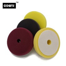 CDWTS 5 & 6 인치 연마 패드 버핑 DA 폴리셔 150mm 플랫 드릴 연마 패드 버핑 전문 자동차 연마 제품, 05 6inch 3 color mixed